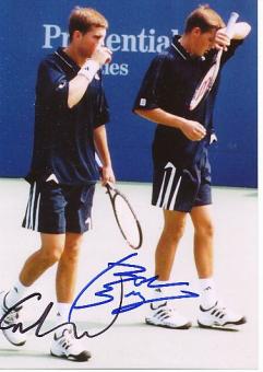 Bob & Mike Bryan  USA  Tennis Autogramm Foto original signiert 