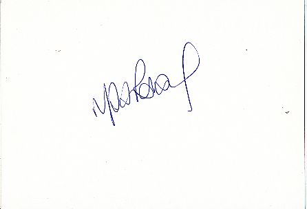 Mark Robins   England  Fußball Autogramm Karte original signiert 