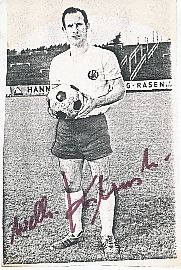 Willi Koslowski  Rot Weiß Essen Fußball Autogramm Bild original signiert 