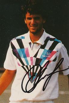 Omar Camporese Italien  Tennis Autogramm Foto original signiert 