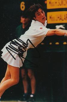 Julie Halard Decugis Frankreich  Tennis Autogramm Foto original signiert 