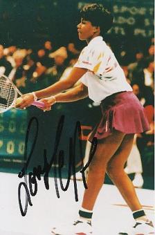 Lori McNeil   USA  Tennis Autogramm Foto original signiert 
