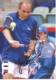 Jens Knippschild  Tennis  Autogrammkarte  original signiert 