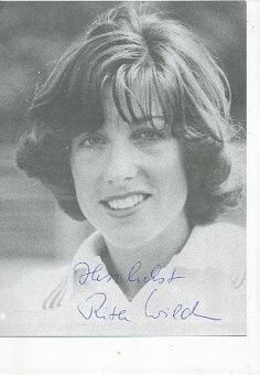 Rita Wilden   Leichtathletik  Autogrammkarte  original signiert 