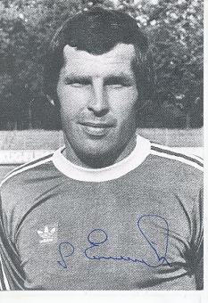 Lothar Emmerich † 2003  Fußball Autogrammkarte original signiert 