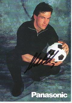 Lothar Matthäus   Fußball Autogrammkarte  original signiert 