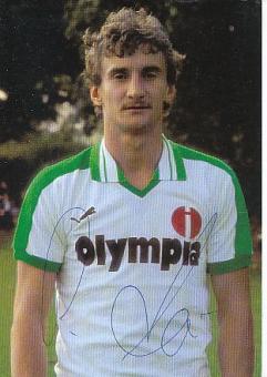Rudi Völler    SV Werder Bremen Fußball Autogrammkarte original signiert 