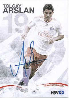 Tolgay Arslan  Hamburger SV  Fußball  Autogrammkarte original signiert 