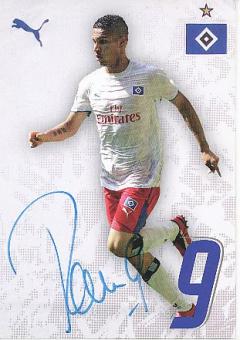 Paolo Guerrero  Hamburger SV  Fußball  Autogrammkarte original signiert 