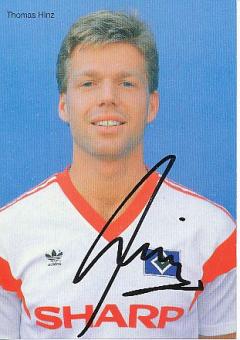 Thomas Hinz   Hamburger SV  Fußball  Autogrammkarte original signiert 