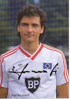 Sascha Jusufi    Hamburger SV  Fußball  Autogrammkarte original signiert 