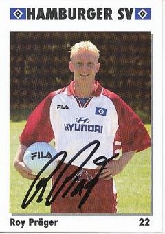 Roy Präger   Hamburger SV  Fußball Autogrammkarte original signiert 