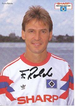 Frank Rohde   Hamburger SV  Fußball Autogrammkarte original signiert 