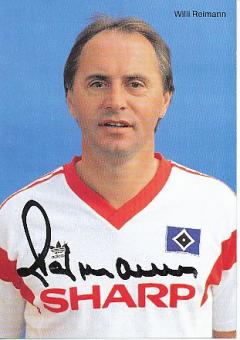 Willi Reimann  Hamburger SV  Fußball Autogrammkarte original signiert 