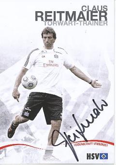 Claus Reitmaier  Hamburger SV  Fußball Autogrammkarte original signiert 