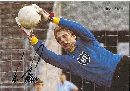 Ulrich Stein    Hamburger SV  Fußball Autogrammkarte original signiert 