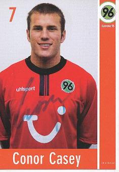 Conor Casey   Hannover 96  Fußball Autogrammkarte original signiert 