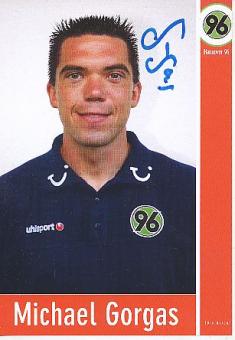 Michael Gorgas  Hannover 96  Fußball Autogrammkarte original signiert 