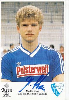 Martin Kree   VFL Bochum  Fußball Autogrammkarte original signiert 