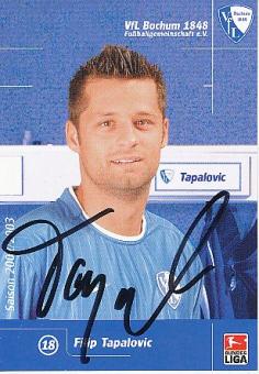 Filip Tapalovic  VFL Bochum  Fußball Autogrammkarte original signiert 