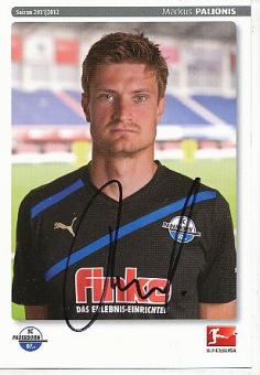 Markus Palionis  SC Paderborn  Fußball Autogrammkarte original signiert 