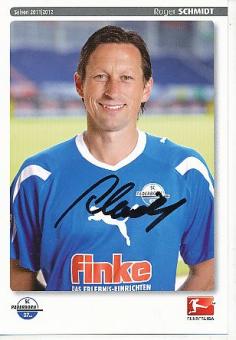 Roger Schmidt  SC Paderborn  Fußball Autogrammkarte original signiert 