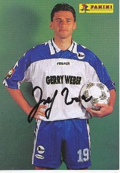 Josef Ivanovic  Arminia Bielefeld  Fußball Autogrammkarte original signiert 