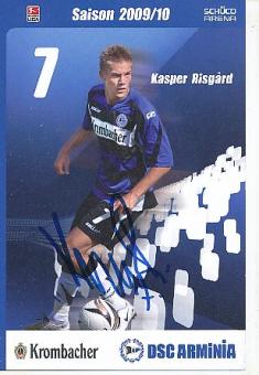Kasper Risgard  Arminia Bielefeld  Fußball Autogrammkarte original signiert 