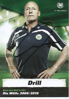 Jörg Drill   VFL Wolfsburg   VFL Wolfsburg  Fußball Autogrammkarte original signiert 