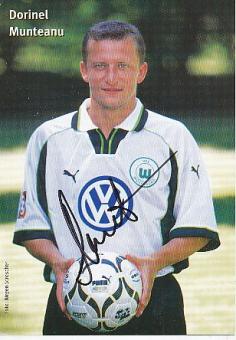 Dorinel Munteanu   VFL Wolfsburg   VFL Wolfsburg  Fußball Autogrammkarte original signiert 