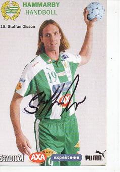 Staffan Olsson  Hammarby IF Handball  Autogrammkarte  original signiert 