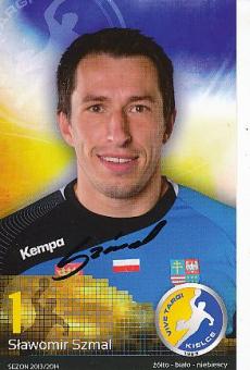 Slawomir Szmal   Vive Targi Kielce  Handball  Autogrammkarte  original signiert 
