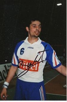 ?   Frankreich  Handball Autogramm Foto original signiert 