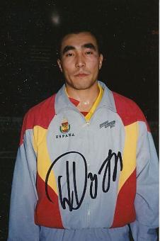Talant Dujshebaev   Spanien  Handball Autogramm Foto original signiert 