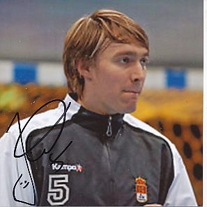 Jonas Källman   Schweden Handball Autogramm Foto original signiert 