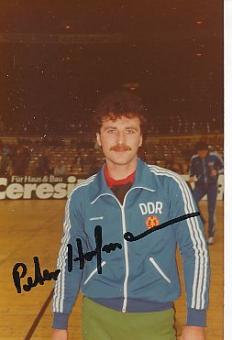 Peter Hofmann  DDR  Handball Autogramm Foto original signiert 