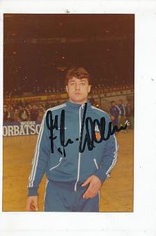 Frank-Michael Wahl  DDR  Handball Autogramm Foto original signiert 