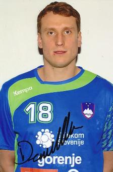 ?   Slowenien  Handball Autogramm Foto original signiert 