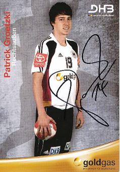 Patrick Groetzki   DHB  Handball Autogrammkarte original signiert 
