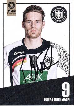 Tobias Reichmann  DHB  Handball Autogrammkarte original signiert 