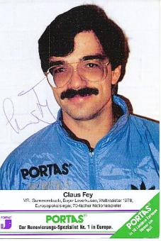 Claus Fey   DHB  Handball Autogrammkarte original signiert 