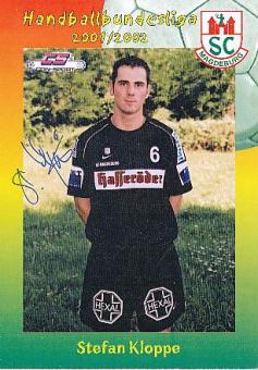 Stefan Kloppe   SC Magdeburg   Handball Autogrammkarte original signiert 