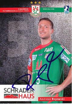 Andreas Rojewski  SC Magdeburg   Handball Autogrammkarte original signiert 