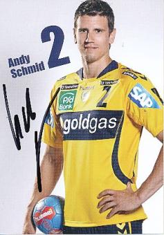 Andy Schmid   Rhein Neckar Löwen   Handball Autogrammkarte original signiert 