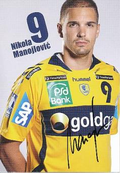 Nikola Manojlovic  Rhein Neckar Löwen   Handball Autogrammkarte original signiert 