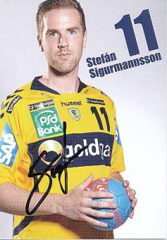 Stefan Sigurmannsson  Rhein Neckar Löwen   Handball Autogrammkarte original signiert 