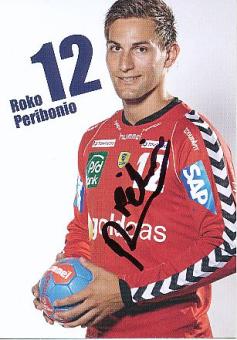 Roko Peribono   Rhein Neckar Löwen   Handball Autogrammkarte original signiert 