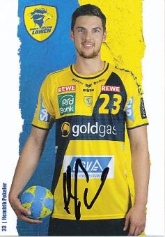 Hendrik Pekeler     Rhein Neckar Löwen   Handball Autogrammkarte original signiert 