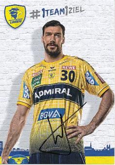 Gedeon Guardiola  Rhein Neckar Löwen   Handball Autogrammkarte original signiert 