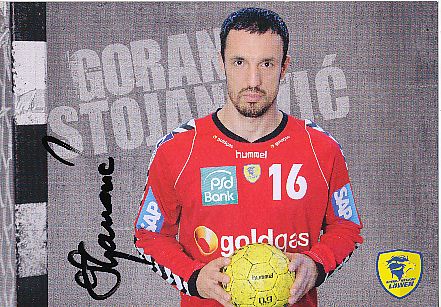 Goran Stojanovic  Rhein Neckar Löwen   Handball Autogrammkarte original signiert 